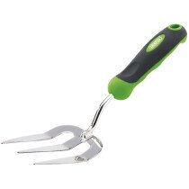Draper 28287 Hand Fork with Stainless Steel Prongs and Soft Grip Handle