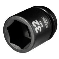 Draper 28743 419-MM Expert 32mm 3/4" Square Drive Hi Torq 6 Point Impact Socket