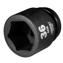 Draper 28777 419-MM Expert 36mm 3/4" Square Drive Hi Torq 6 Point Impact Socket