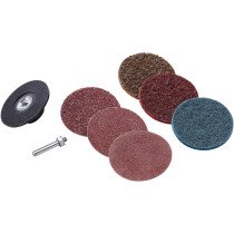 Clarke 3120195 CAT178 70mm Backing Pad & Grinding Discs for CAT176