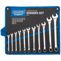 Draper 29545 8220/11/MM Expert Hi Torq® Metric Combination Spanner Set (11 Piece)