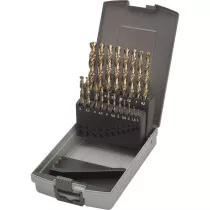Heller 29385-3 HSS-Co Cobalt Drill Bit Set 25 Piece 1mm - 13mm x 0.5mm Split Point