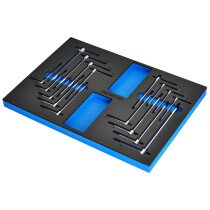 Draper 29640 DELTACH-561008 Bunker® Torx And Hex T Key Set In Eva Foam Inlay (17 Piece)