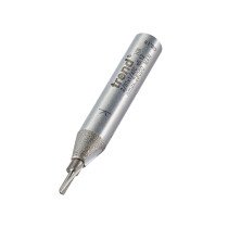 Trend 2/01X1/4TC Single flute cutter 1.5mm diameter