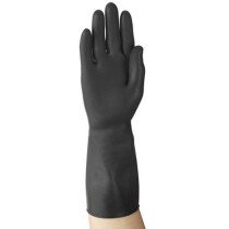 Ansell Black 87-118 Industrial Protective Glove-Ansell Gloves 8.5 (Large)
