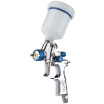 Clarke 3082110 AP8GFM Professional Gravity Fed LVMP Mini Spray Gun With 0.8mm Nozzle