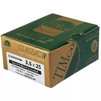 3.0mm x 12mm Classic Screw PZ1 CSK - ZYP (Box of 200) 30012CLAF Timco