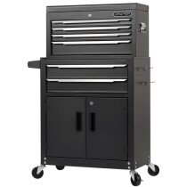 Draper 30680 Combined Roller Cabinet and Tool Chest, 6 Drawer, 24"