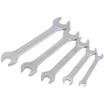 Draper 30767 5049/5/AF 5 Piece AF Open End Spanner Set