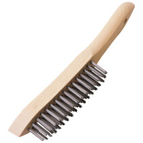 Draper 31563 WB-HD/I 310mm Heavy Duty 4 Row Wire Scratch Brush