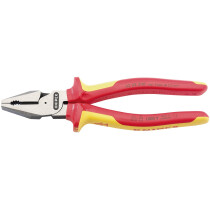 Knipex 02 08 200UKSBE 200mm VDE Fully Insulated High Leverage Combination Pliers 31861