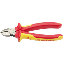 Knipex 70 08 160UKSBE 160mm VDE Fully Insulated Diagonal Side Cutters 31926