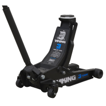 Sealey 3100TB Viking 3tonne Low Entry Trolley Jack with Rocket Lift
