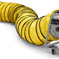 Clarke 3230286  20” Flexible PVC Duct For Contractor CON500 Ventilation Fan - Yellow
