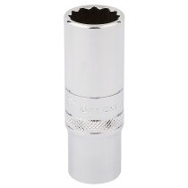 Draper 32990 DT-MM/B 3/8" Square Drive Hi Torq® 12 Point Deep Socket (16mm)