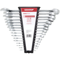 Gedore RED 3301043 Combination Spanner Set 1/4in - 1.1/4in AF 16 Piece