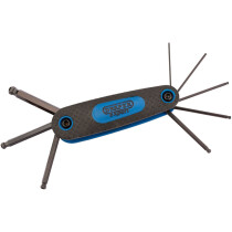 Draper 33837 KMHK8B-M/B Expert 8 Piece Ball End Metric Hexagon Key Set