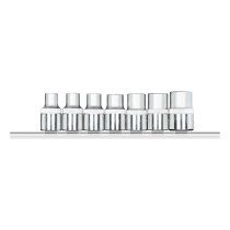 Gedore RED 3300028 1/2in Drive Torx Socket Set + Rail 7 Piece