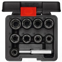 Gedore RED 3300034 1/2" Drive Extractor Set  10 Piece
