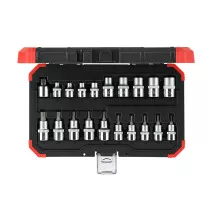 Gedore RED 3300045 1/2in Drive Socket Set Torx TX 20 Piece