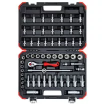 Gedore RED 3300054 3/8in Drive Socket Set 59 Piece