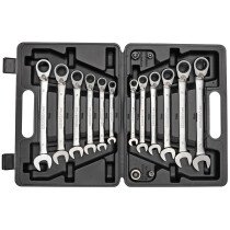 Gedore RED 3300060 Reversible Ratchet Wrench Set 16 Piece
