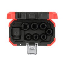 Gedore RED 3300575 1/2in Drive Impact Socket Set - 8 Piece
