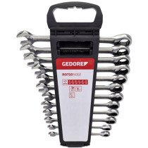 Gedore RED 3300850 Combination Ratchet Spanner Set 8-19mm 12 Piece