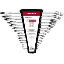 Gedore RED 3300993 Combination Spanner Set 6-32mm 15 Piece