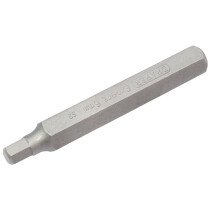 Draper 33334 YMH40/SC/B 6mm x 75mm Hexagonal 10mm Insert Bit for Mechanics Bit Sets