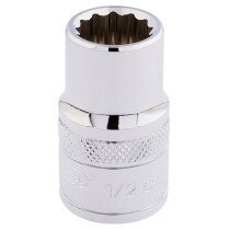 Draper 33608 H-AF/B 1/2" Square Drive Hi Torq® 12 Point Socket (1/2")
