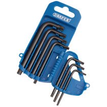 Draper 33738 TX8/7/B 7 Piece Draper TX Star® Key Set