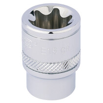 Draper 34204 TS38/B 3/8" Square Drive TX Star Socket (E16)