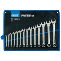 Draper 34236 8233/14/MM 14 Piece Metric Combination Spanner Set