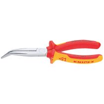 Knipex 26 26 200SB Angled Long Nose Pliers (200mm) 34056