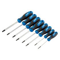Draper 34251 865TXT/8 8 Piece Draper TX Star and TX Star Security Screwdriver Set