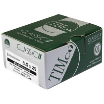 3.5mm x 16mm Classic Screw PZ2 CSK - BLACK (Box of 200) 35016CLAB Timco