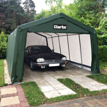 Clarke CIG81020 Heavy Duty Instant Garage Dark Green 6.1 X 3.0 X 2.4m 3503572