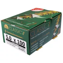 3.5mm x 50mm C2 Screw PZ2 CSK - ZYP (Box of 200) 35050C2 Timco