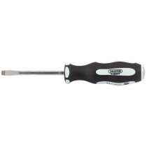 Draper 35176 996/PT Expert 'Pound Thru' Plain Slot 5.5 x 75mm Soft Grip Screwdriver