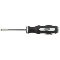 Draper 35176 996/PT Expert 'Pound Thru' Plain Slot 5.5 x 75mm Soft Grip Screwdriver