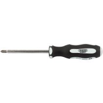 Draper 35223 996CS/PT Expert 'Pound Thru' Cross Slot No.2 x 100mm Soft Grip Screwdriver