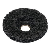 Draper 37607 SDB115 Polycarbide Strip Disc, 115mm, 22.23mm, 180 Grit, Black