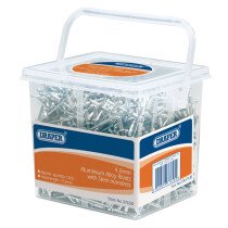 Draper 37658 RIV/TUB Tub of 1200 (Approx) 4.0mm Diameter Blind Rivets