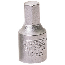 Draper 38328 DDPK10 10mm Hexagon 3/8 Square Drive Drain Plug Key