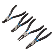 Draper 38999 49/4 4 Piece Internal and External Circlip Pliers Set
