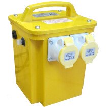 Lawson-HIS ELF002 3.3 kVA (2x16Amp) 110 volt Site transformer