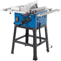 Clarke 6500752 CTS17 10" (250mm) Extendable Table Saw with Stand