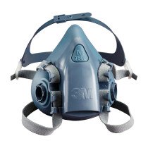 3M 7502 Half Facepiece Reusable Respirator (Medium)