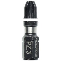 Addax PZ3 x 25mm Impact Quality Screwdriver Bits , PK10